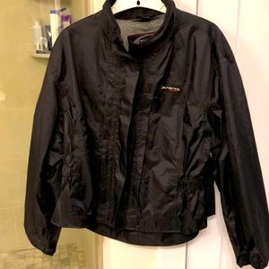 Black Olympia motor sports windbreaker size XL